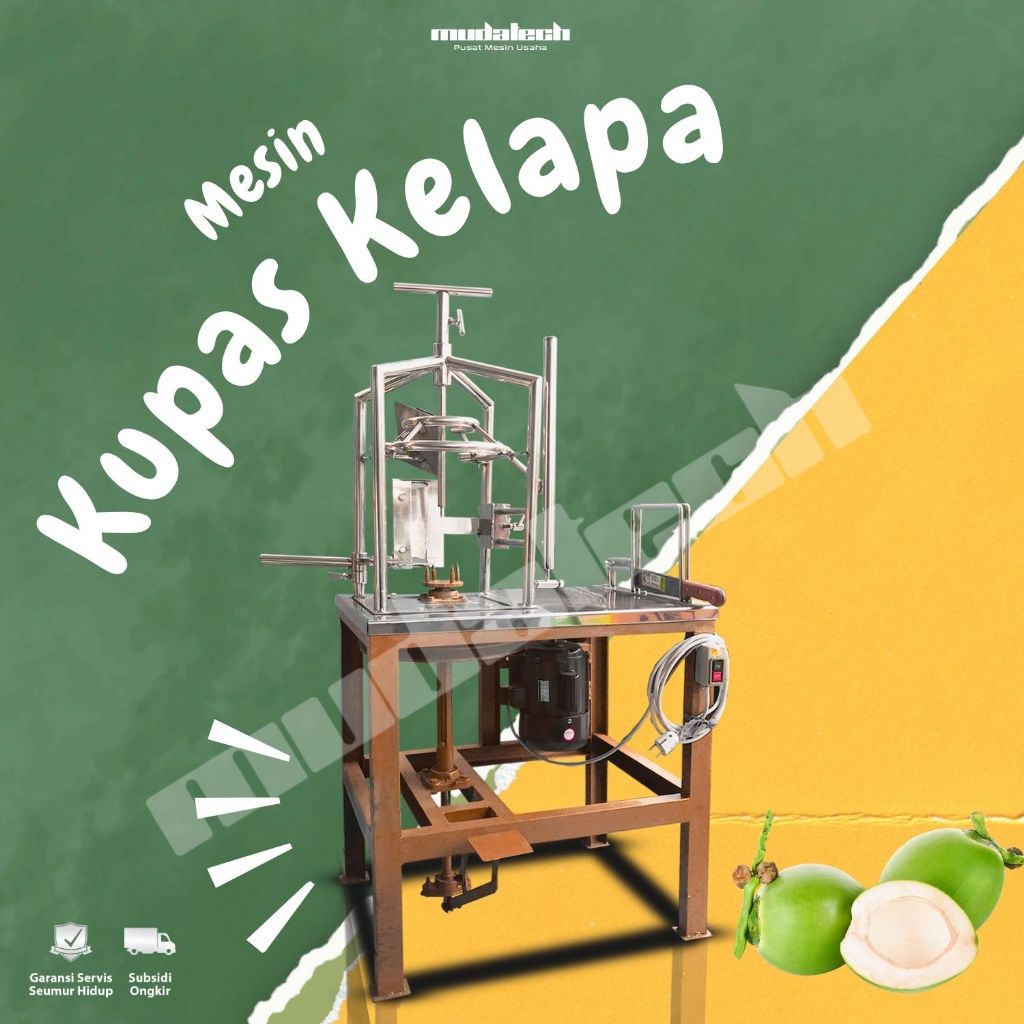 Mesin Pengupas Kulit Kelapa Muda Alat Kupas Kelapa Diamond