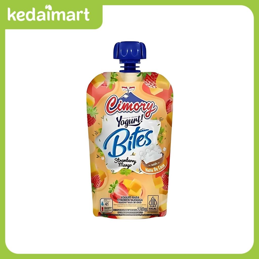 

Cimory Squeeze Bites Strawberry Mango 120 Gram