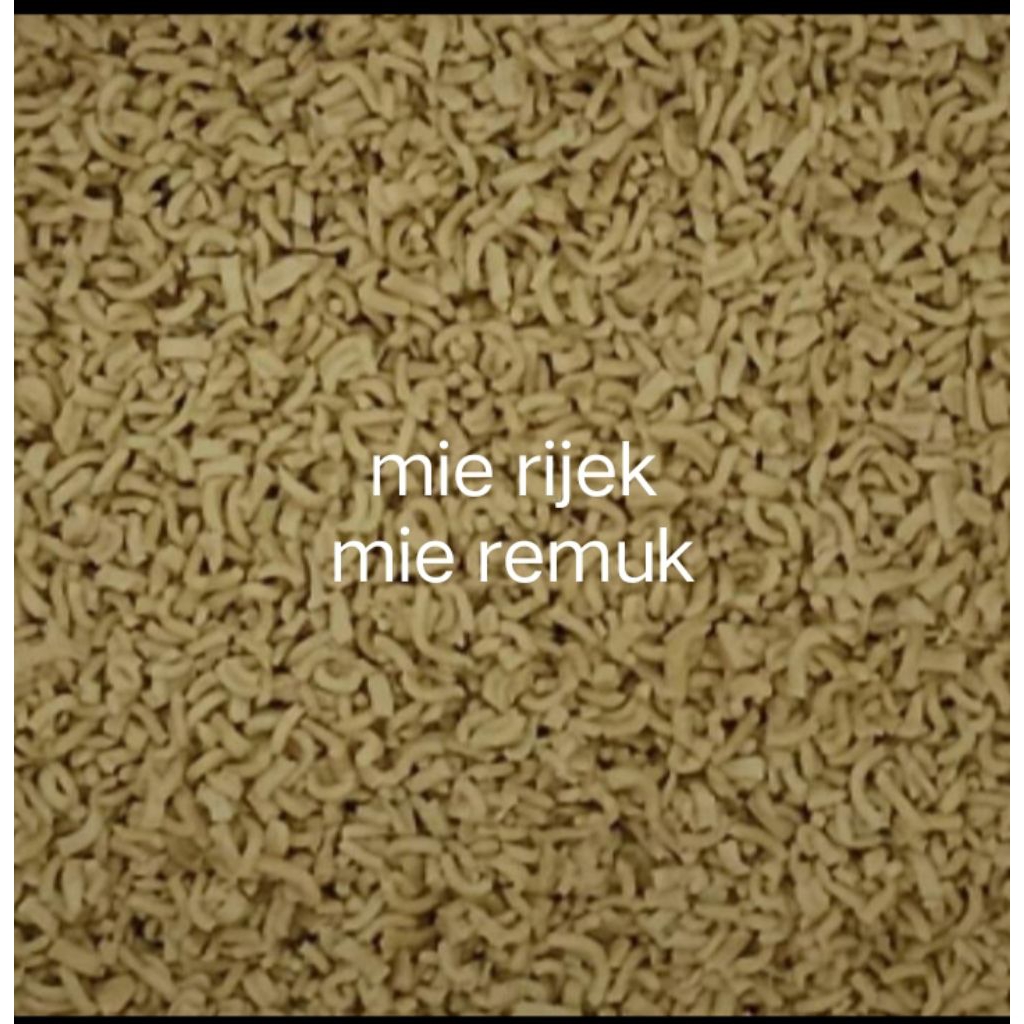 mie remuk pakan ternak minim order 1 ton