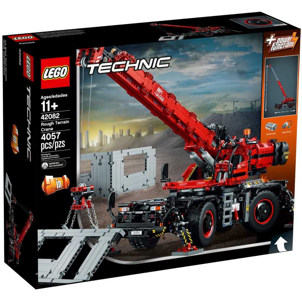 LEGO  42082 Rough Terrain Crane