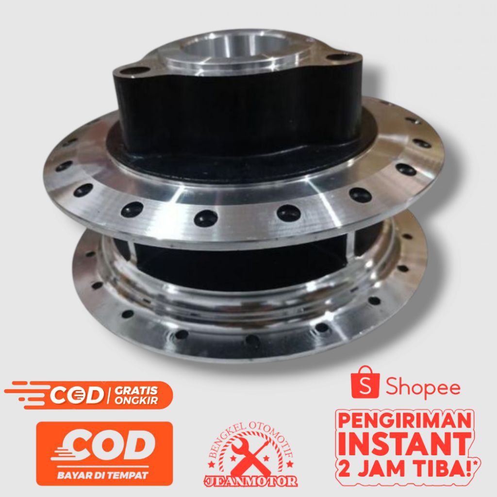 TROMOL BELAKANG SATRIA FU 150 CHROME BLACK | Tebal, Kuat & Tampil Gagah