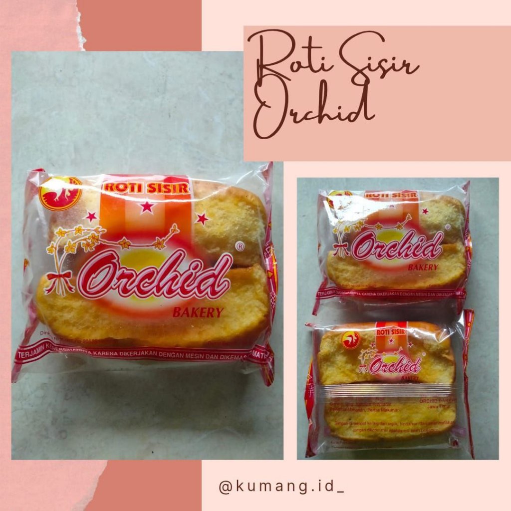 

KUMANG❤ roti sisir orchid