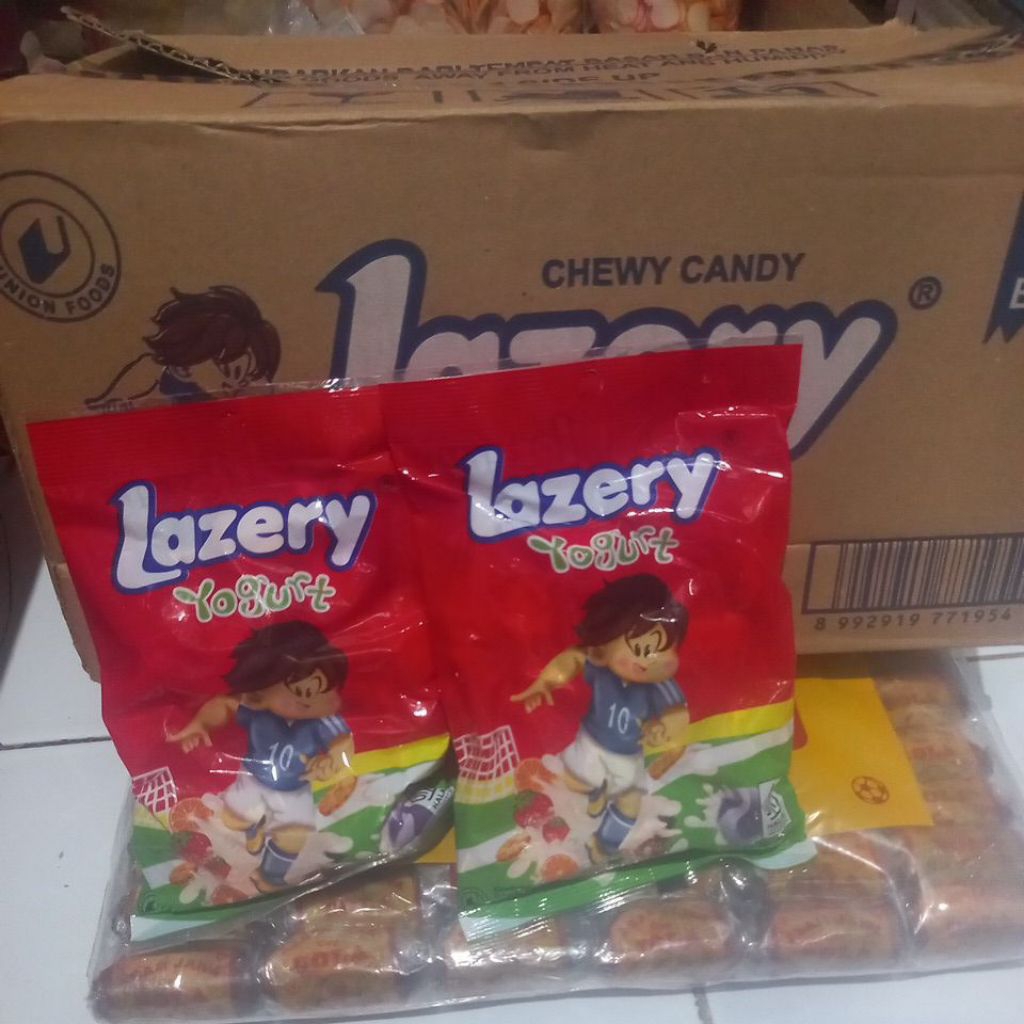 

permen lunak lazery sugus 1 dus isi 30 pak