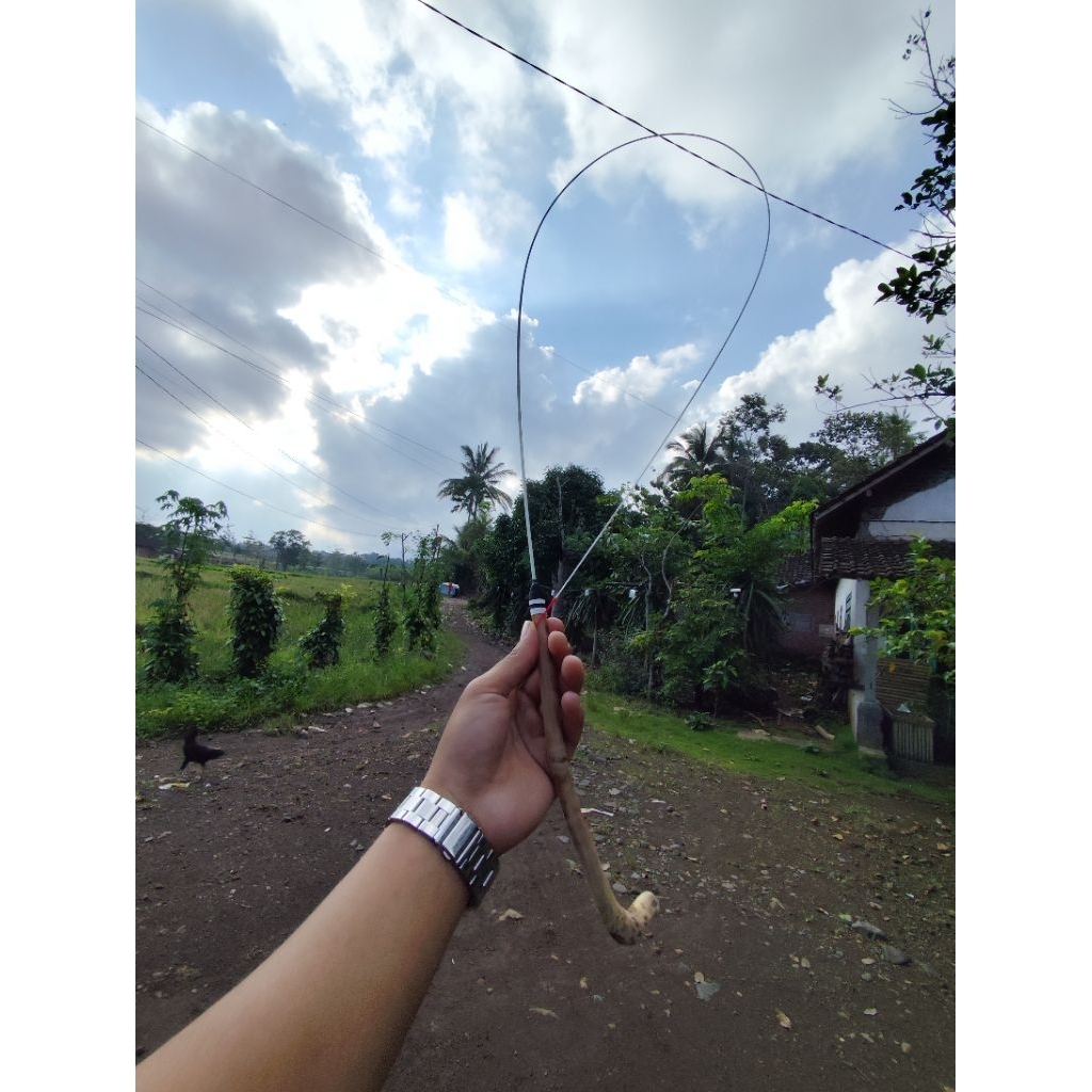 pancing wader super lentur fiber optik