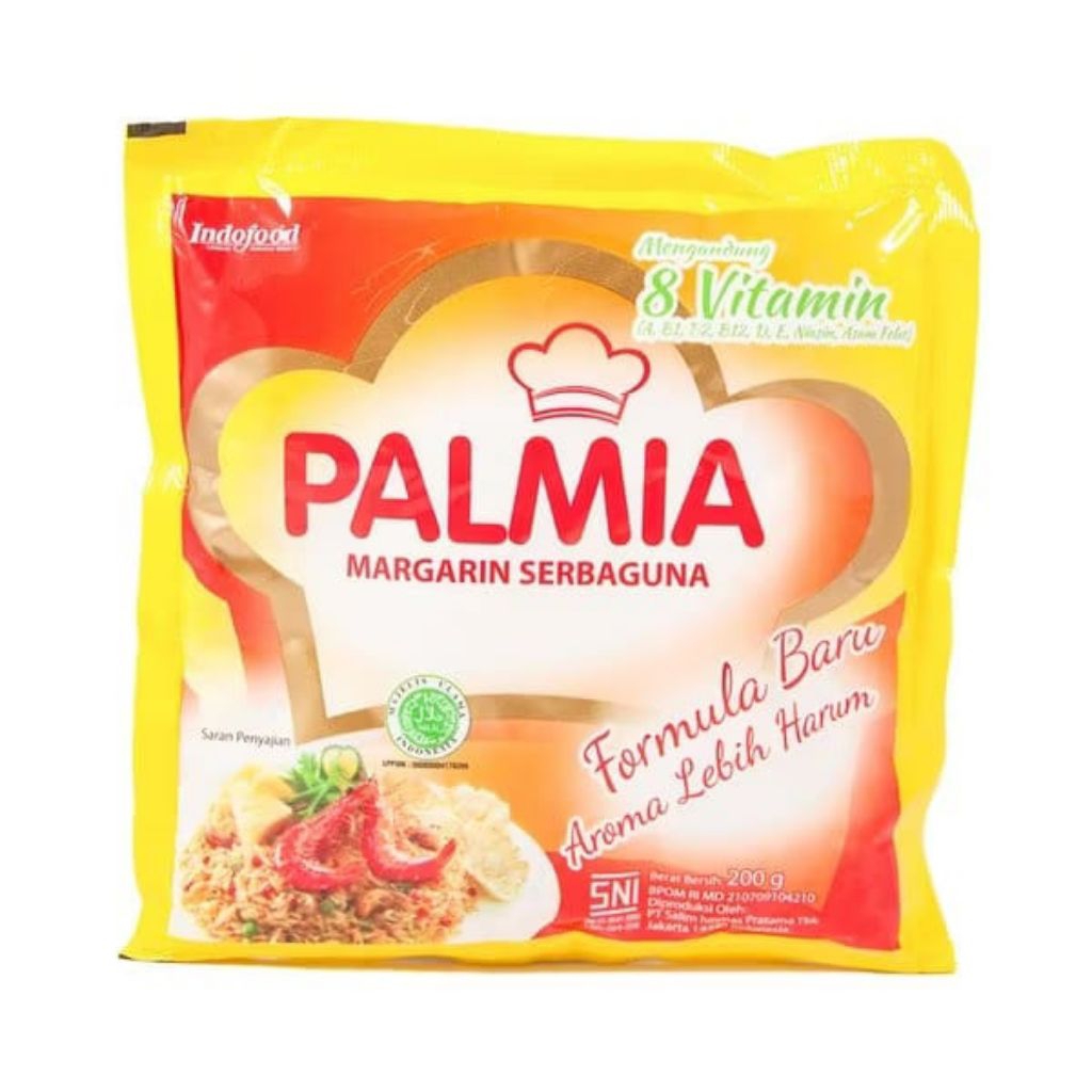 

Margarine atau mentega Palmia 200g