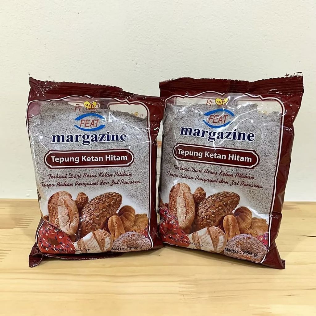 

Tepung Ketan Hitam merk Margazine 250g