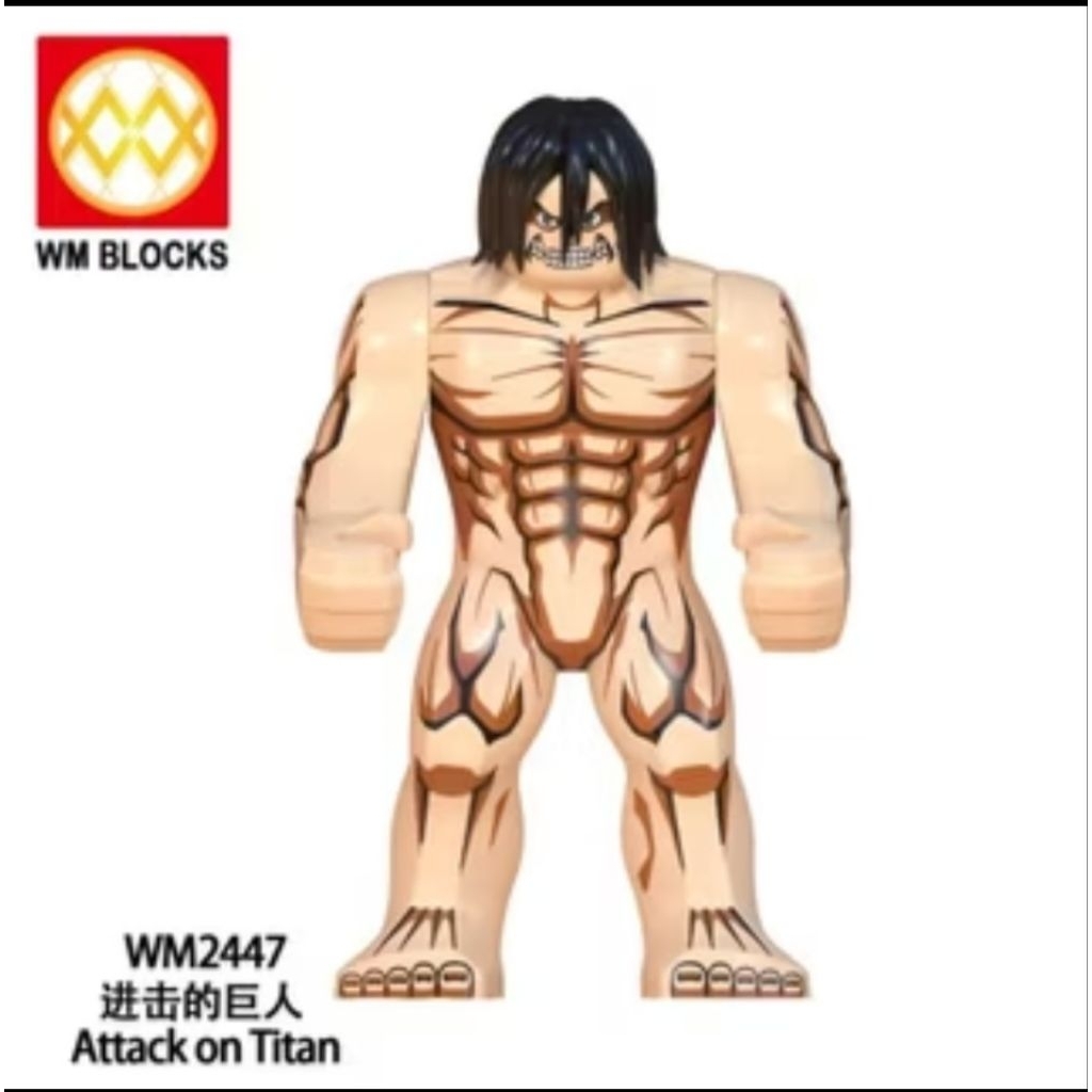 Mainan Action figure attack on Titan VIRAL
