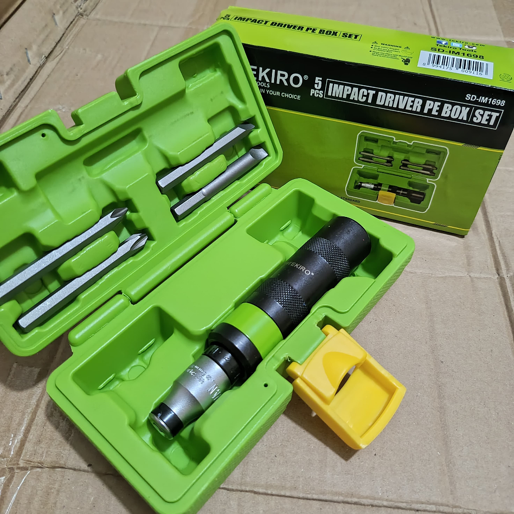 Obeng ketok 1 set tekiro / Obeng ketok set lengkap 5 pcs tekiro / Obeng besar / Obeng getrok