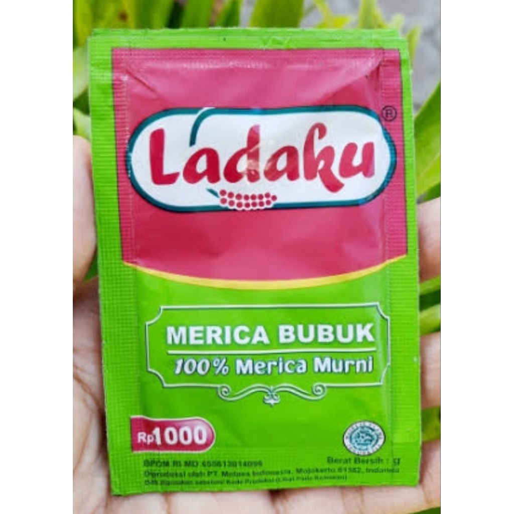 

Ladaku Merica Bubuk Sachet 2,5 gram ( 1 Sachet )