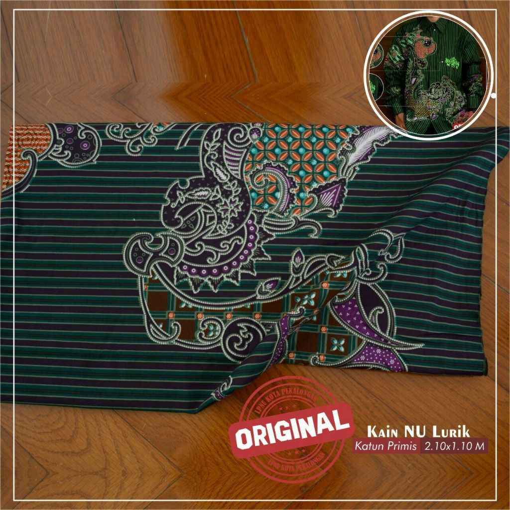 Kain Batik NU Lurik Kain Batik NU Lurik Seragam NU Lurik