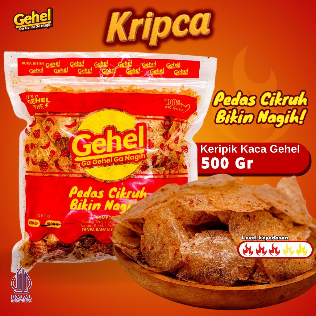 

GEHEL KRIPCA CIKRUH 500GR (Edisi Terbatas) - Makanan Ringan