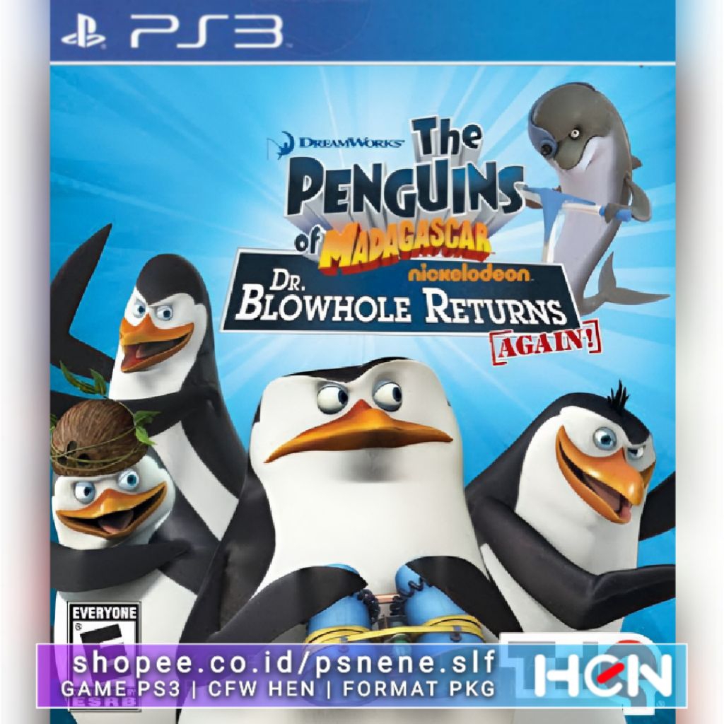 GAME PS3 THE PENGUINS OF MADAGASCAR