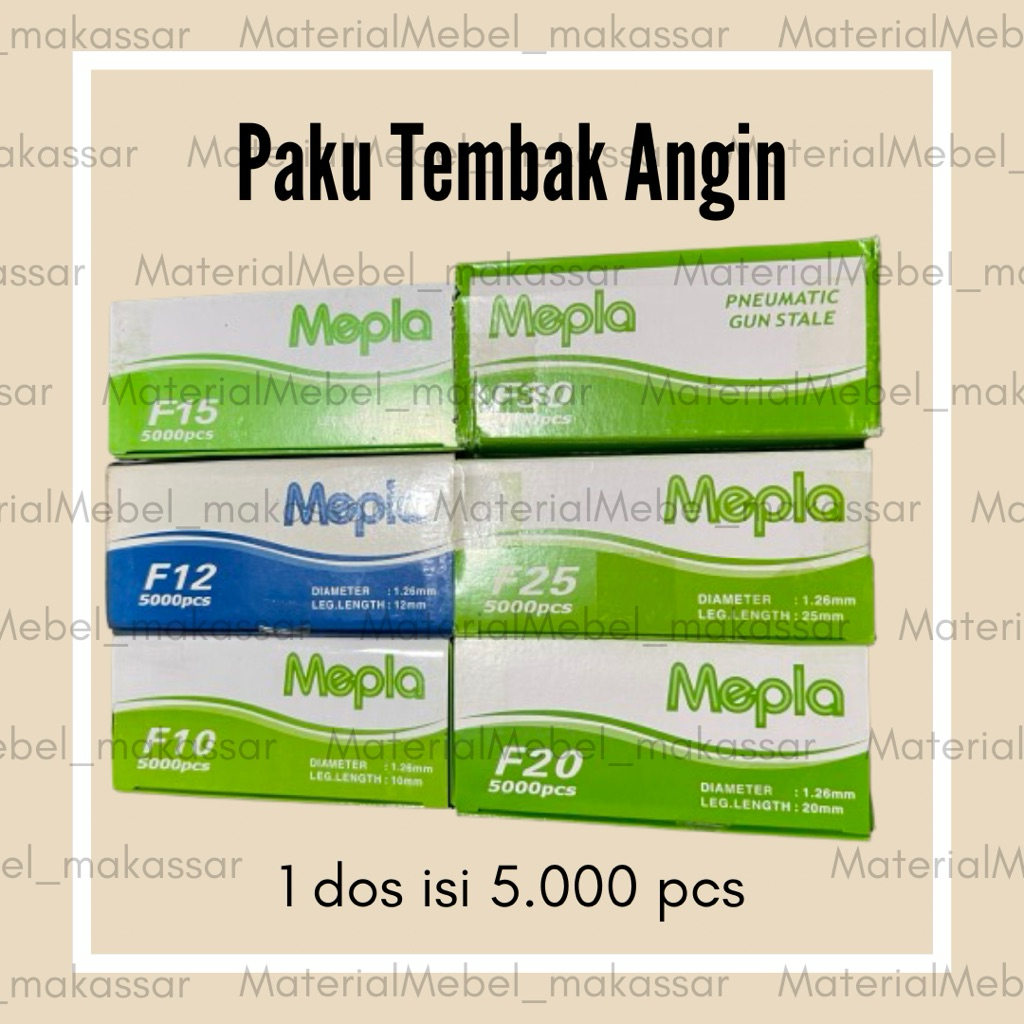 Paku Tembak Angin / Staples Angin MEPLA