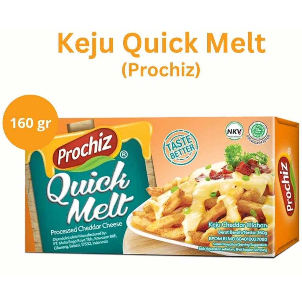 

Keju Prochiz Quick Melt 160gr