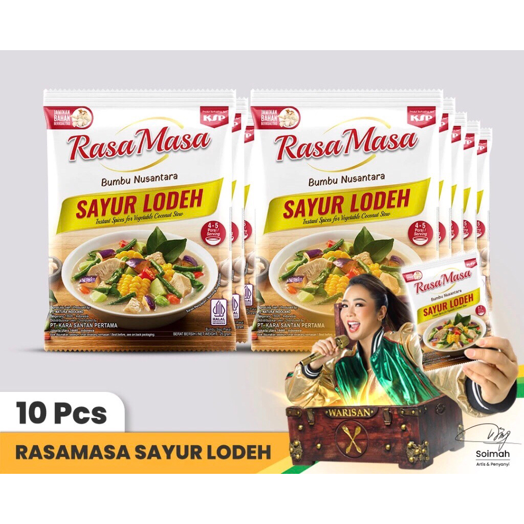 

bumburasa masa sayur lodeh 10 pcs