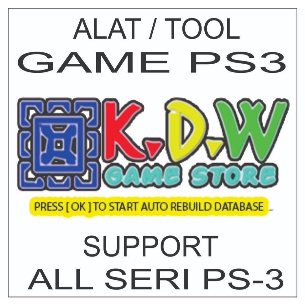 K.D.W REBUILD DATA / Tool PS3