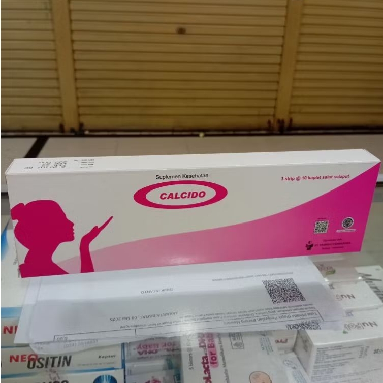 Calcido box isi 30 kaplet
