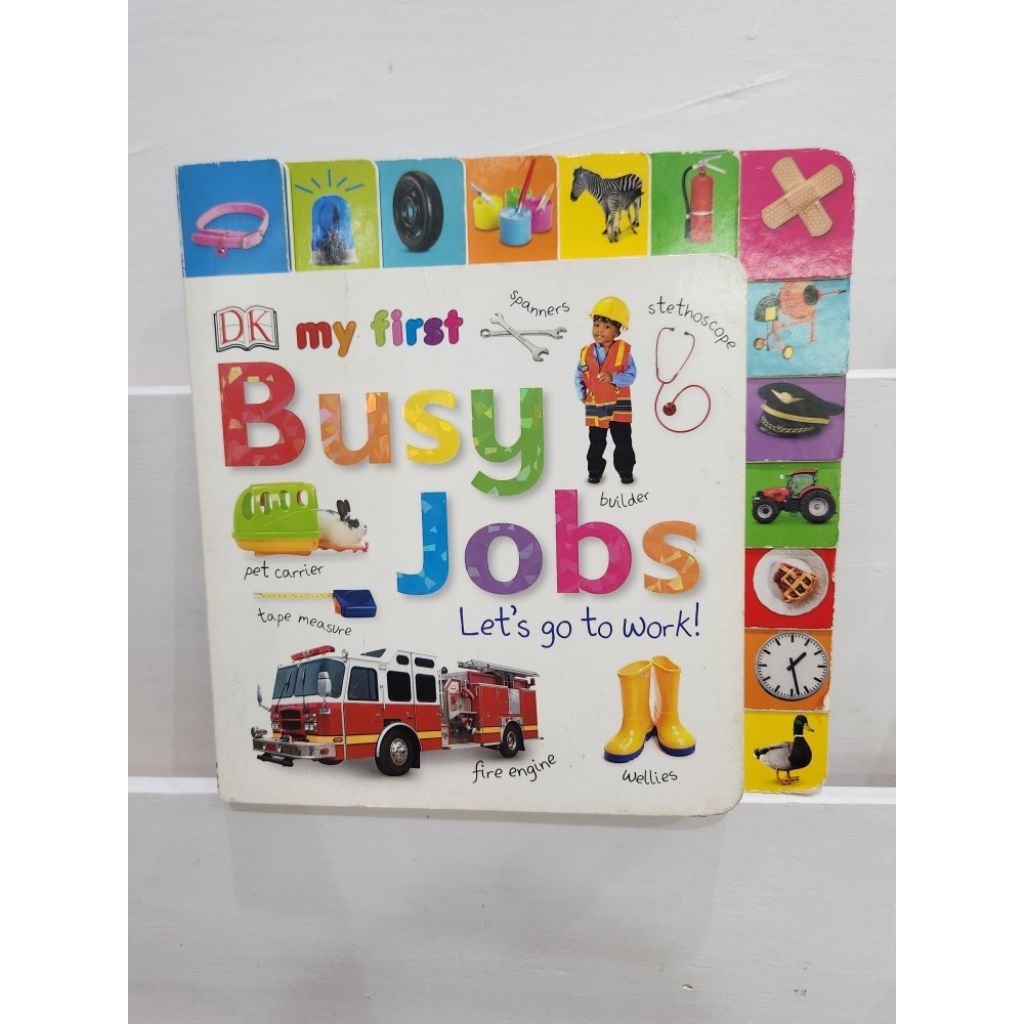 My first busy jobs - DK Board Book