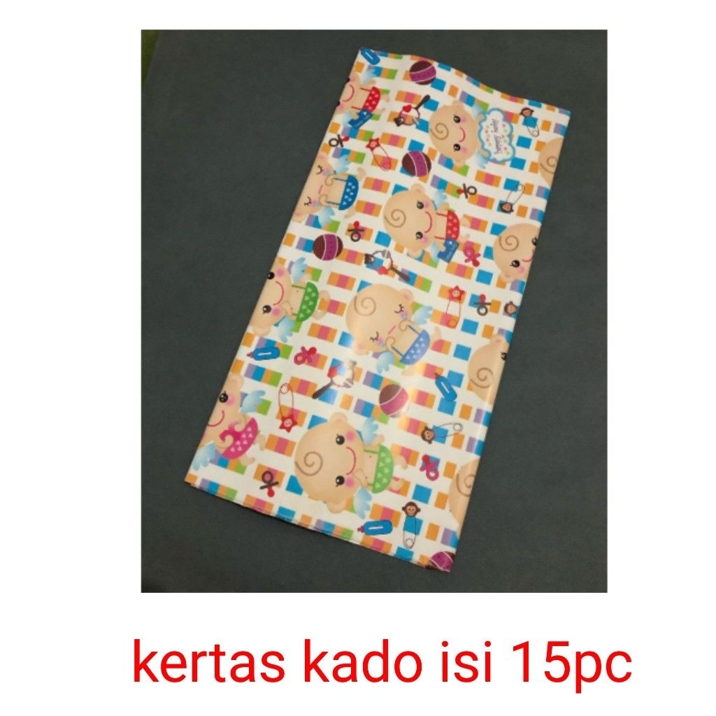

kertas kado isi 15pc