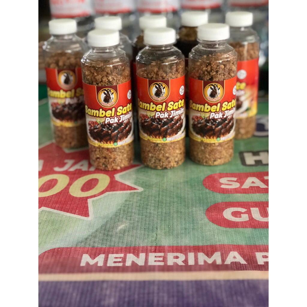 

SAMBAL KACANG PEDAS SATE KAMBING PAK JIMIN