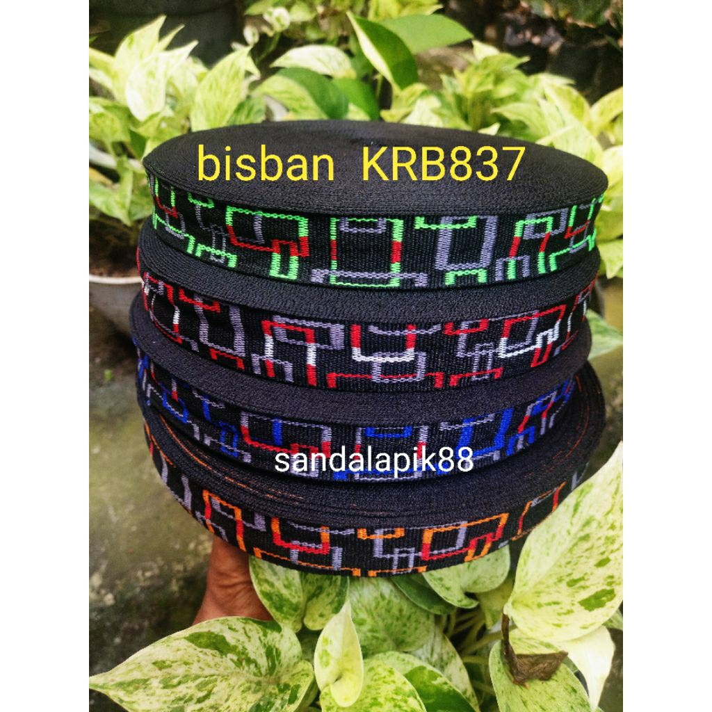 webbing tali bisban KRB837 bisban sandal bisban tali bisban tas
