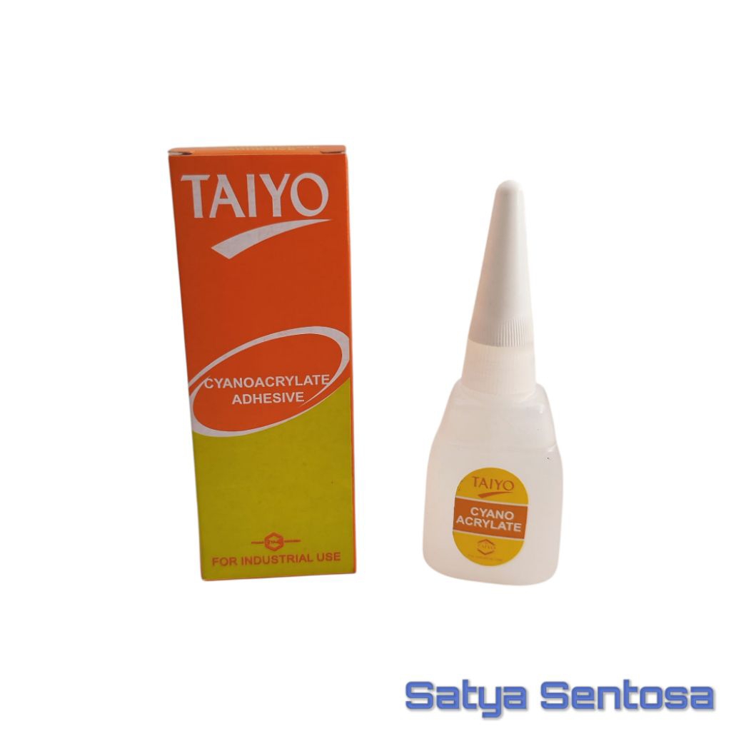 

Lem Serbaguna TAIYO Kecil / Lem Alteco TAIYO Kecil Cyano Adhesive