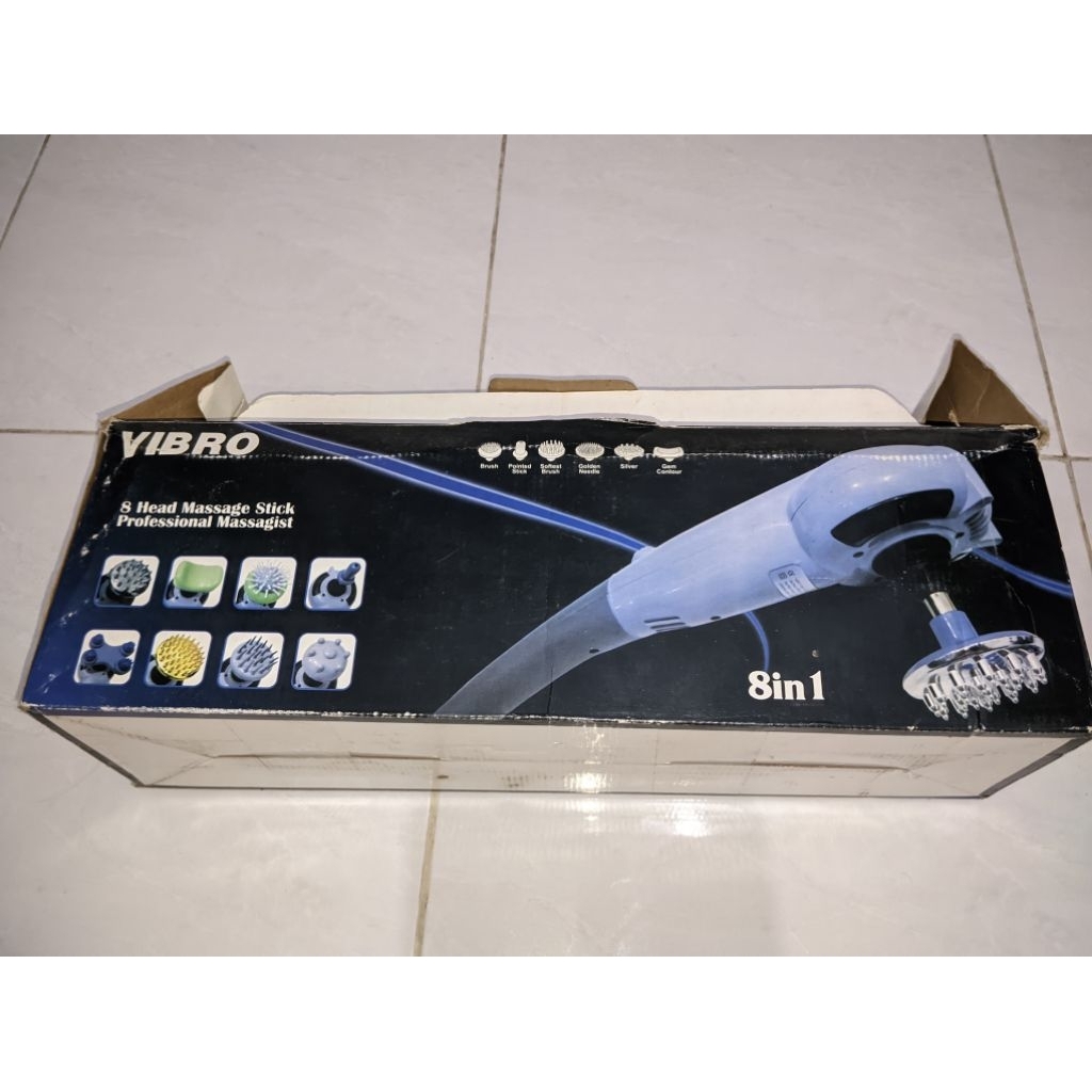 Vibro Massage 8 in 1 Alat Pijat Elektrik Second