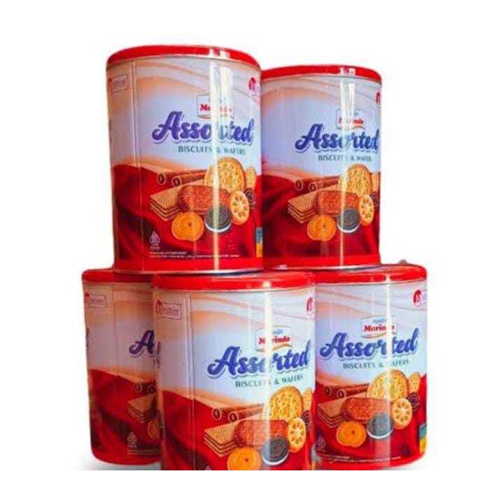 

MARINDO ASSORTED BISCUITS KALENG 550G - BISKUIT KALENG