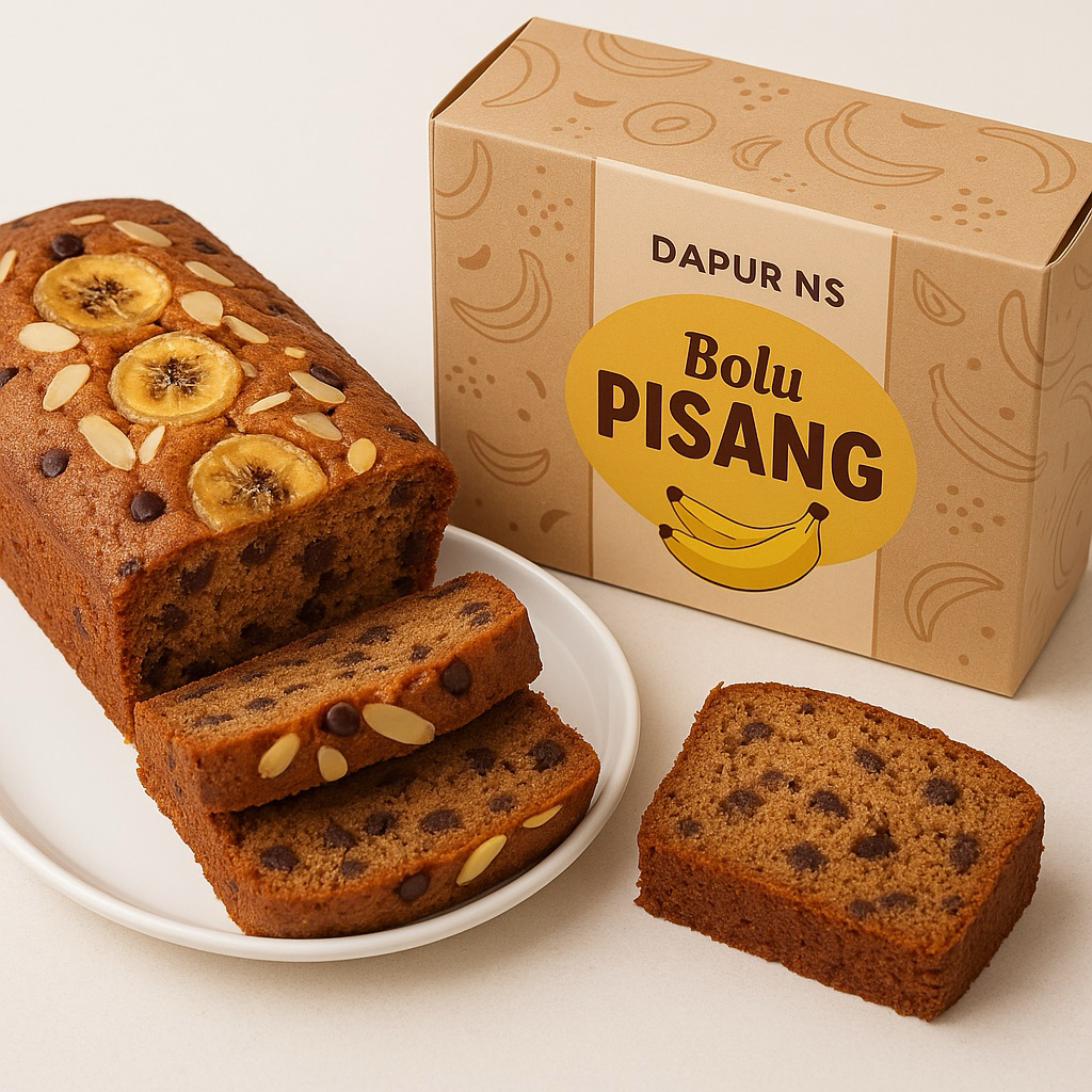 

Bolu Pisang Chocolate Dapur NS
