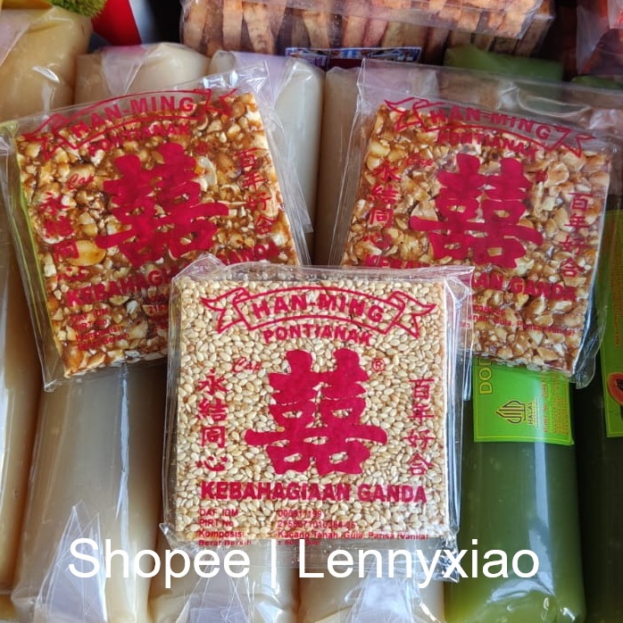 

Ting Ting Kacang Nikah Sang Jit Sang Hi Shuang Xi Hi Wijen Teng Teng Gula Jun Theng Nyon Thong khas Pontianak Han Ming