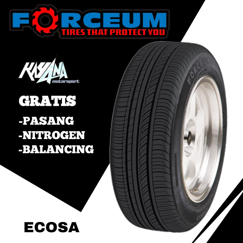 Ban Forceum Ecosa 185 65 R15 Ban Mobil Standar Livina, Mobilio, Freed Ban Tubeles 185/65 R15