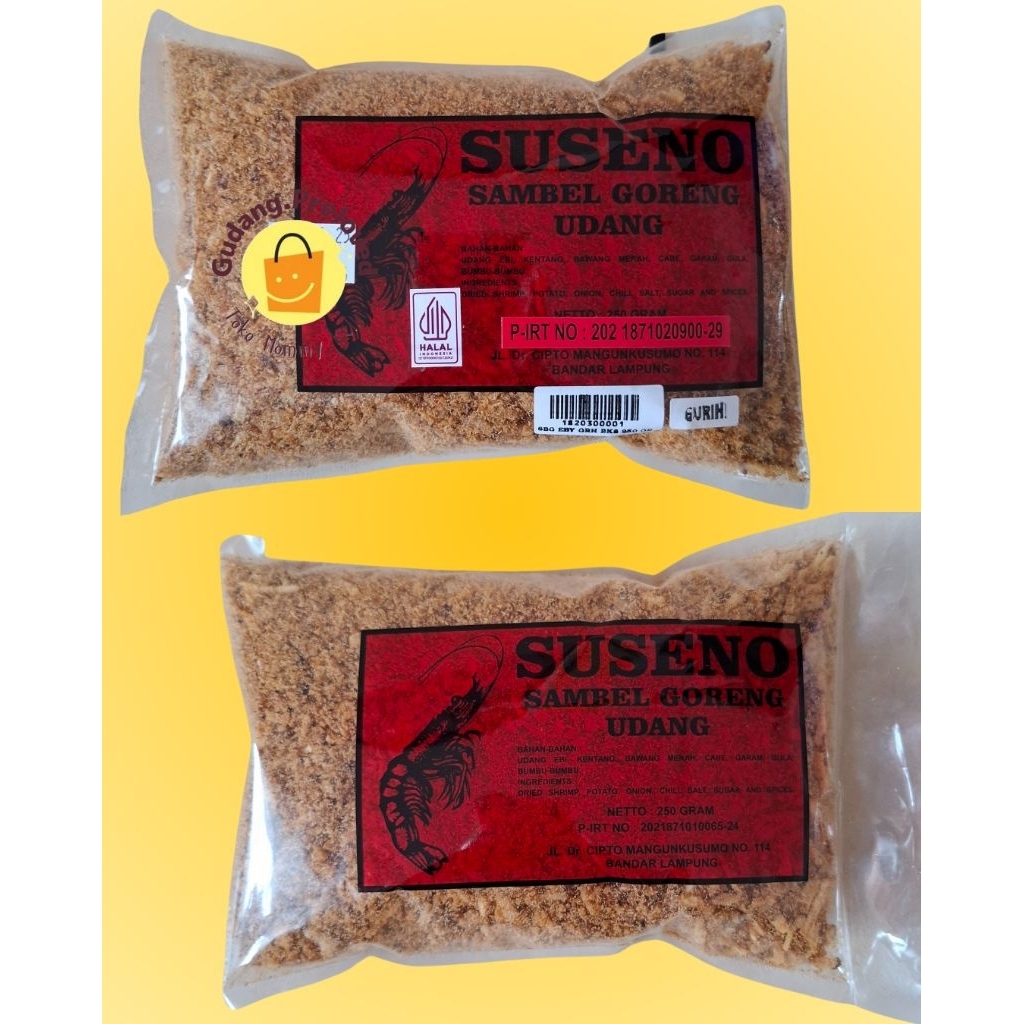 

Sambel Goreng Udang Suseno / Ebi Suseno / Oleh-oleh Khas Lampung