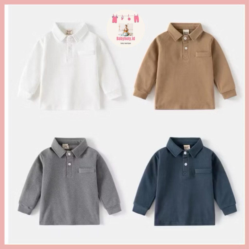 KEMEJA POLO SHIRT ANAK IMPORT/ ATASAN KAOS POLO ANAK LAKI-LAKI / KEMEJA POLO ANAK KUALITAS