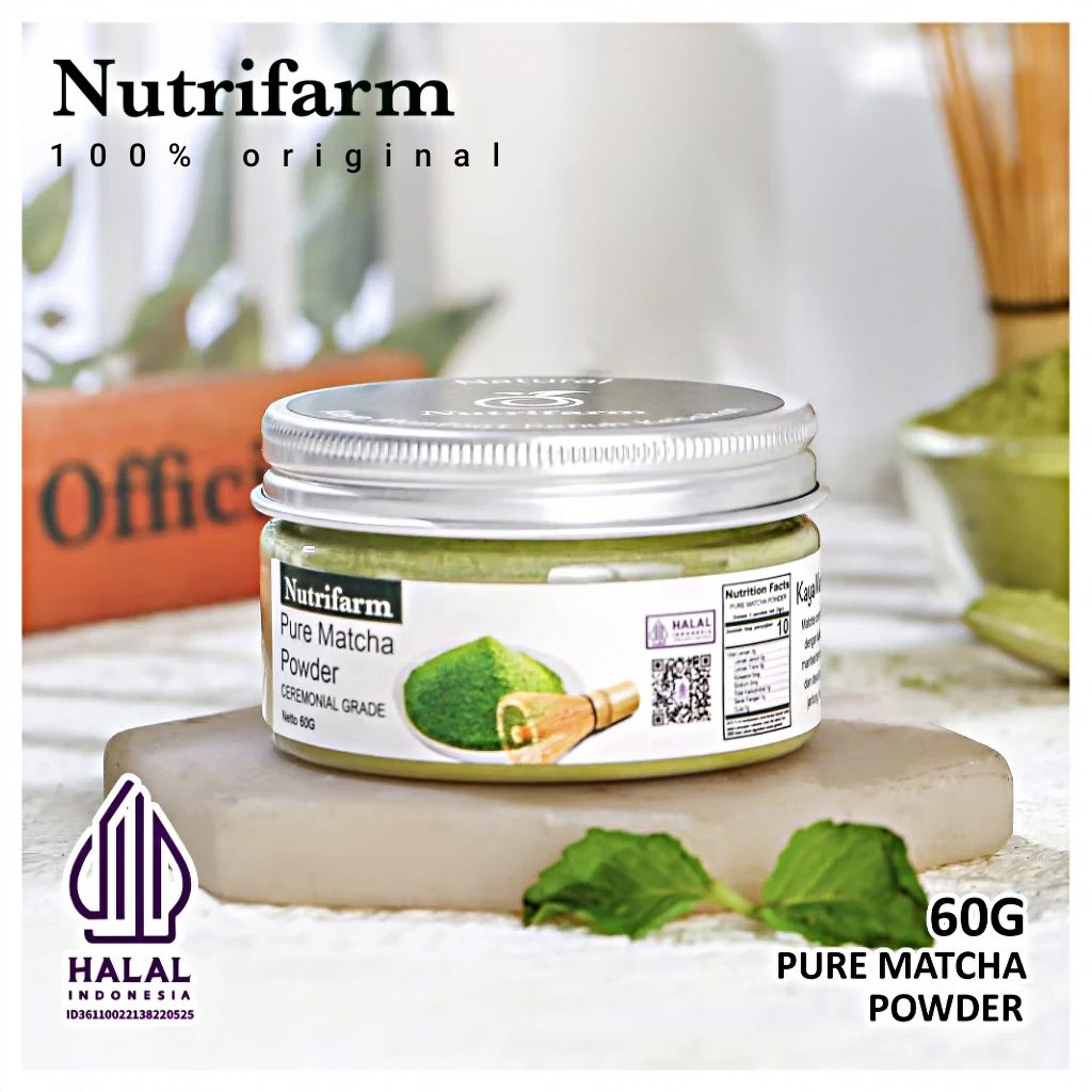 

Pure Matcha Nutrifarm Ceremonial Grade 100% Original