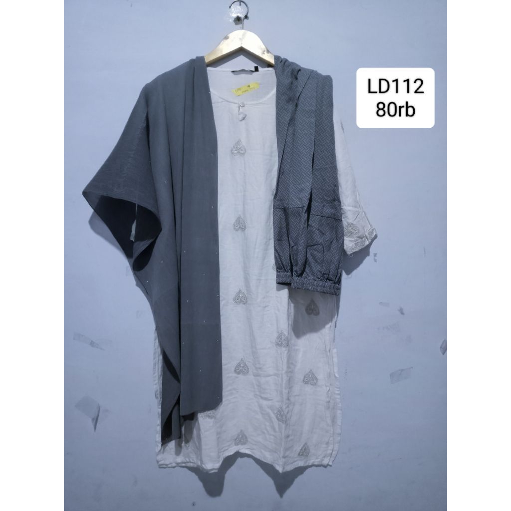 kurti set celana PL murah baju india