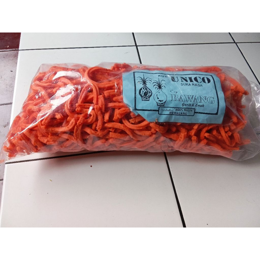 

Snack uniko panjang 1 ball/ uniko stik isi 1,3kg gurih renyah stok Baru