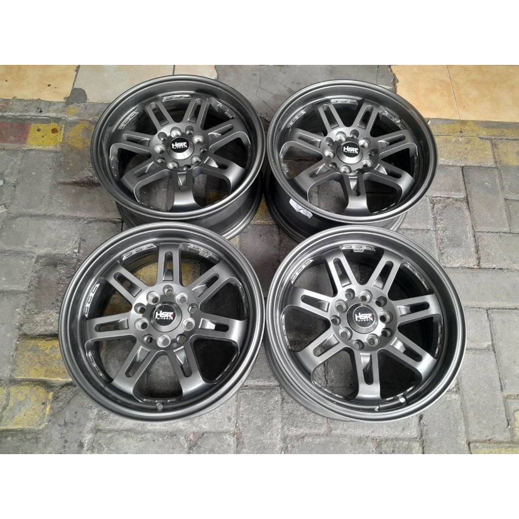 Velg Mobil Second HSR DAIMOND Ring 15 Lubang 5x114 5x100 Cocok ERTIGA XENIA AVANZA INNOVA DLL