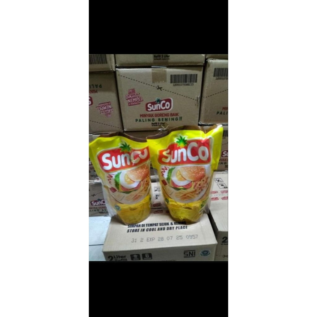 

Sunco Minyak Goreng 2liter 1 karton isi 6 pack