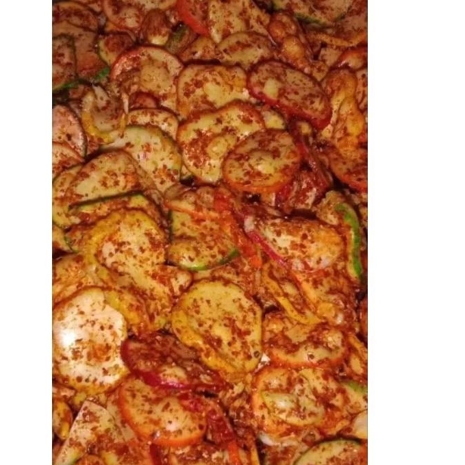 

KERUPUK BANTAT PEDAS DAUN JERUK 150gr