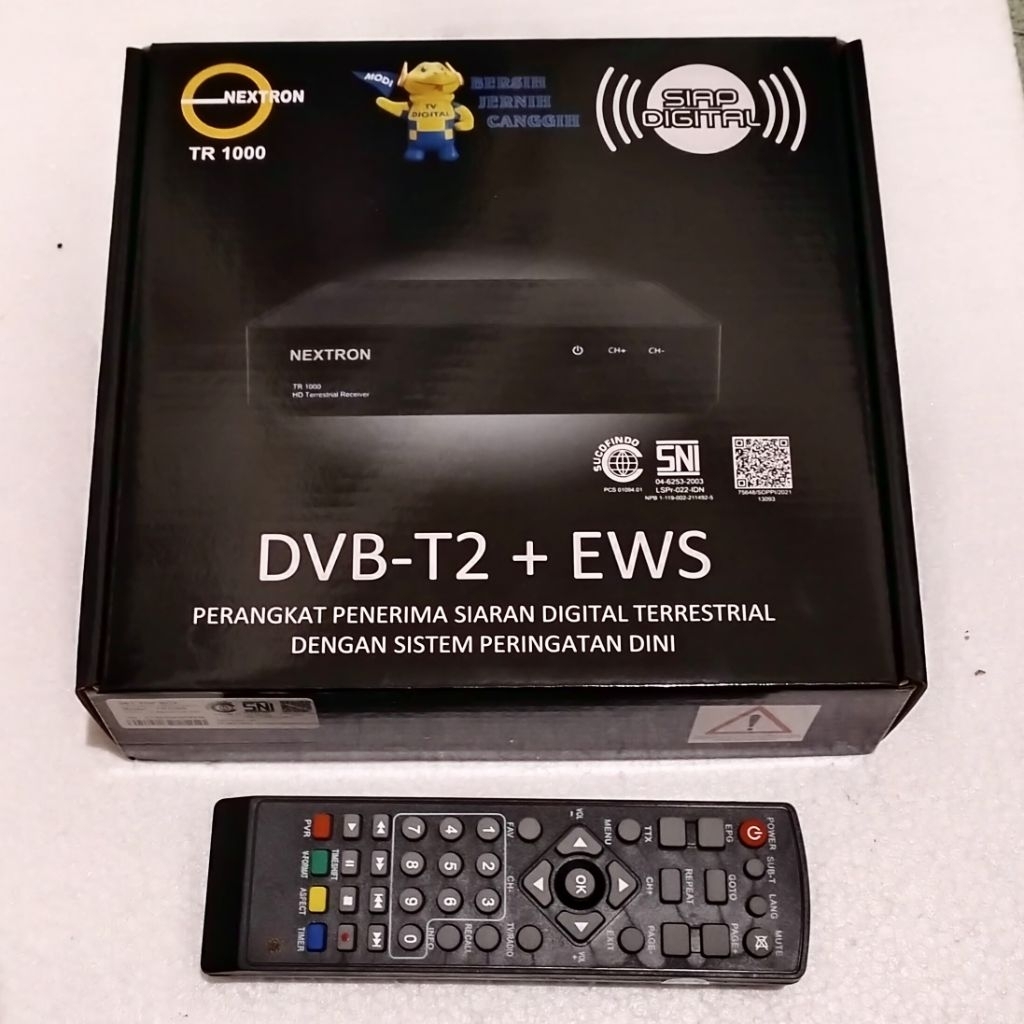 REMOTE STB NEXTRON TR 1000 REMOT SET TOP BOX NEXTRON TR1000 DVB T2