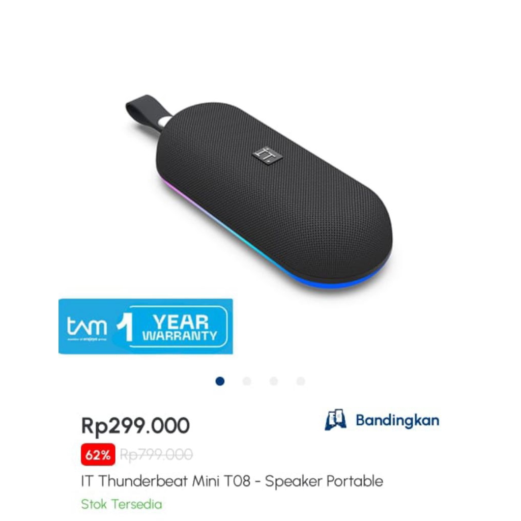 IT Thundermini Bluetooth Speaker