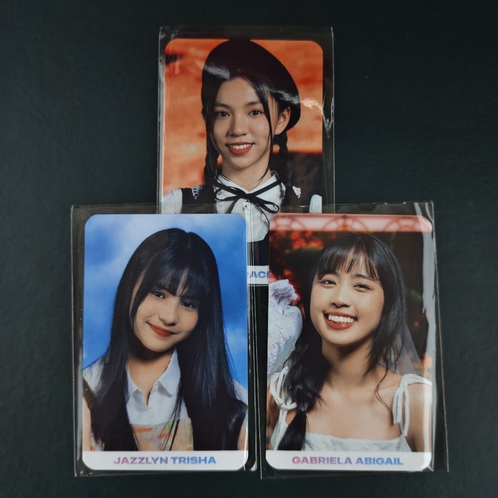 Bundling Photocard PC Official JKT48 Road To Sousenkyo 2024 RTS Ella, Trisha, dan Aralie