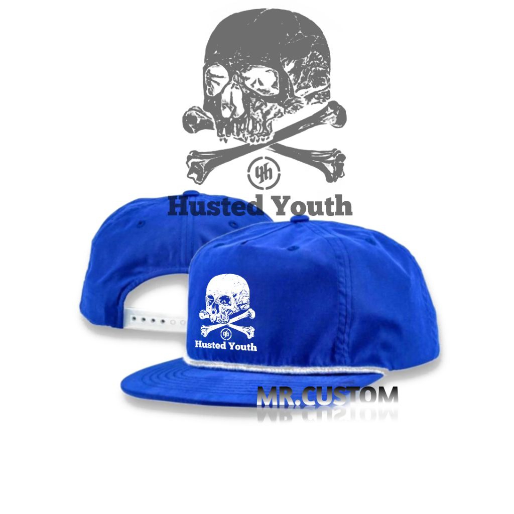 Topi Snapback Classic Husted Yout/ RopeHat Skena Vintage/ Snapback Trucker Lokal Brand Pria Wanita D