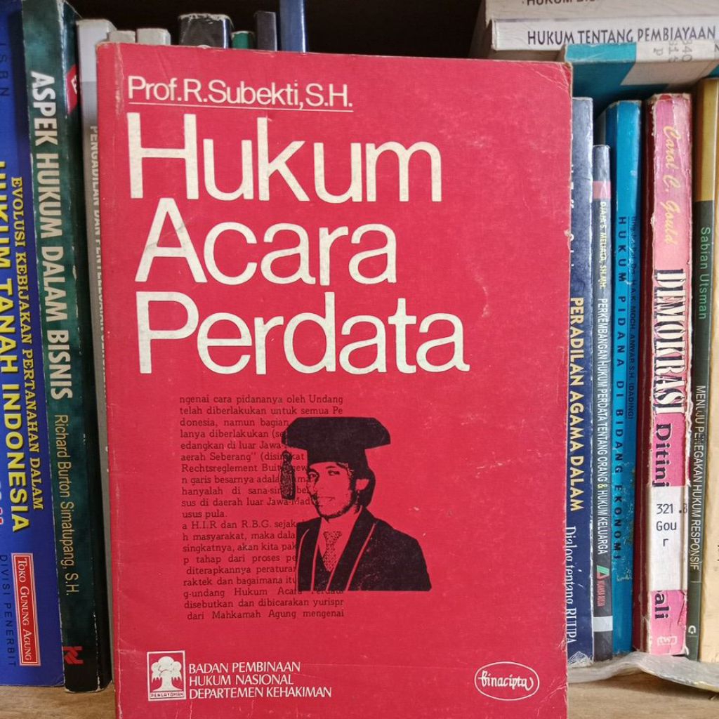 Hukum acara perdata Prof R subekti asli ORIGINAL