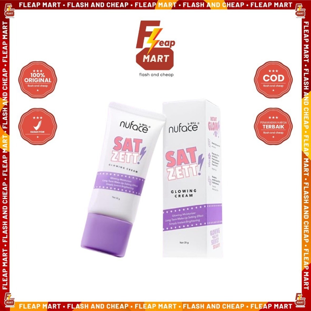 Nuface Sat Zett Glowing Moisturizer Cream - 30gr