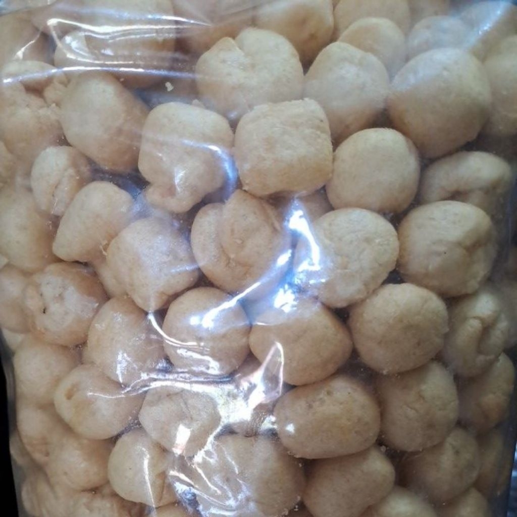 

Kerupuk bola ikan tengiri 1kg