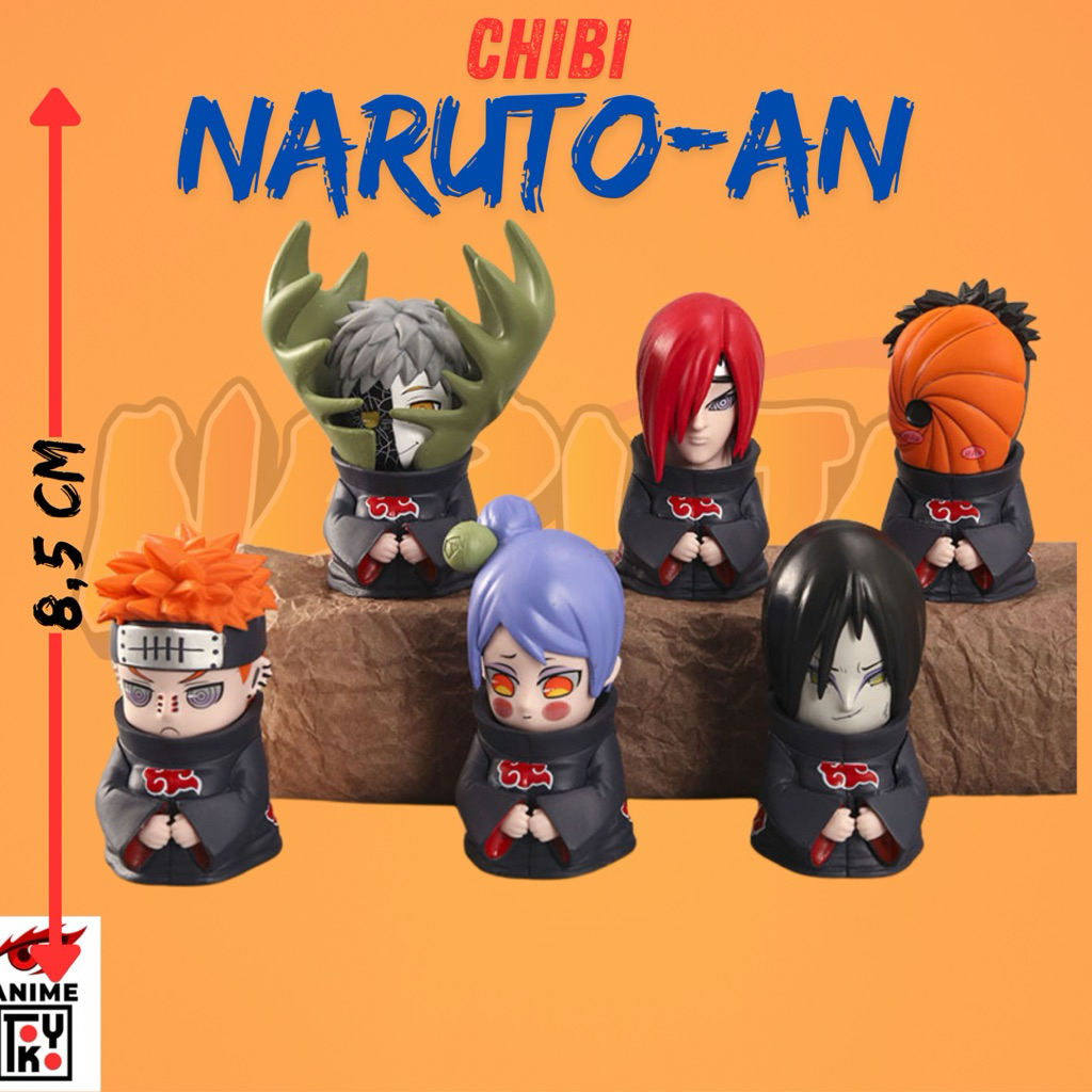 action figure chibi naruto akatsuki