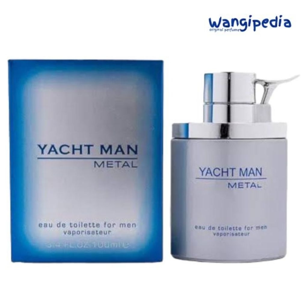 Parfum Original Pria Yacht Man Metal EDT by Myrurgia