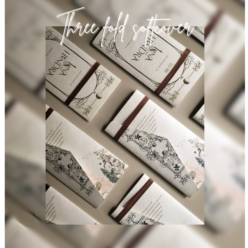 

Pita Tinggi Three Folds Softcover | Undangan Nikah | Softcover Tebal