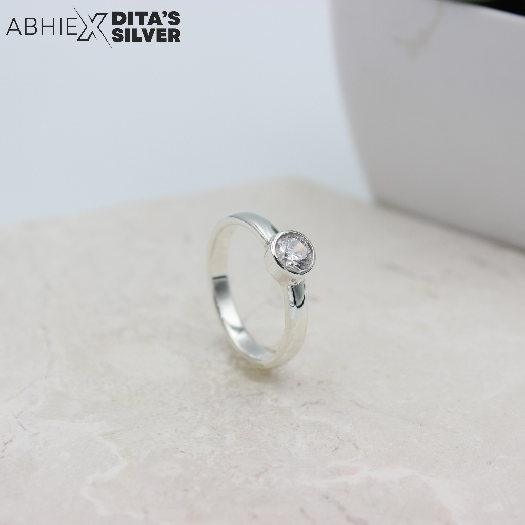 Cincin Wanita Perak/Paladium kode W17